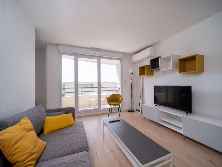 Appartement Tout Equipe Climatise Terrasse Hopital De La Timone Marselha Exterior foto